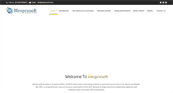Desktop Screenshot of mesprosoft.com